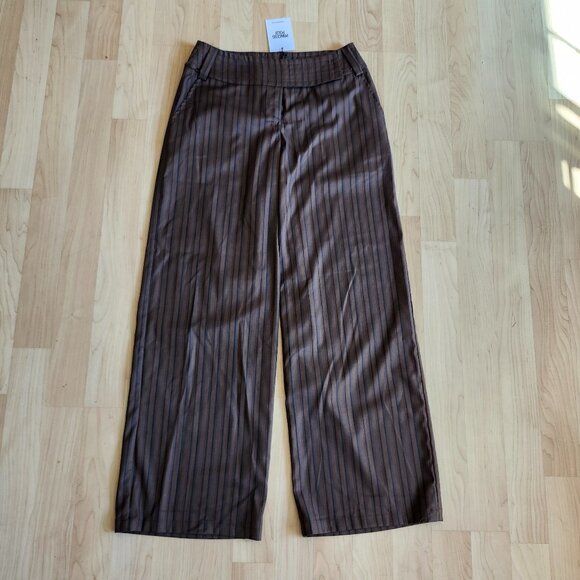 Princess Polly Cedars Low Rise Stripe Pants - Picture 1 of 5